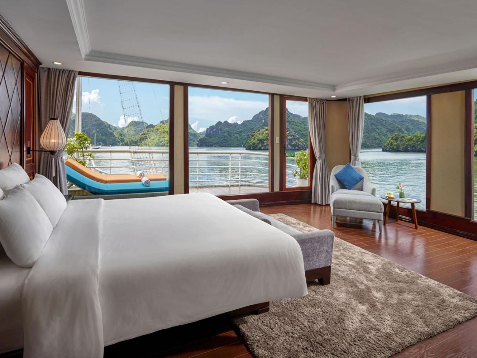 מלון הלונג Halong Luxury Cruise מראה חיצוני תמונה