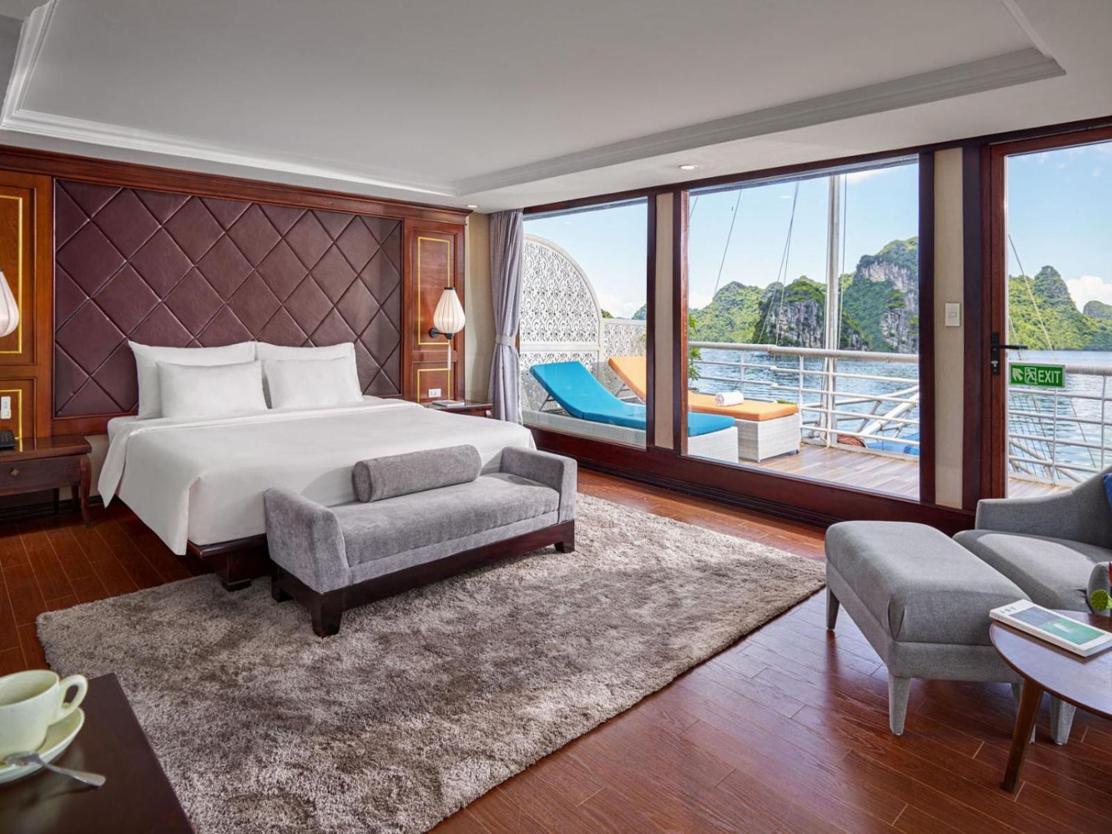 מלון הלונג Halong Luxury Cruise מראה חיצוני תמונה